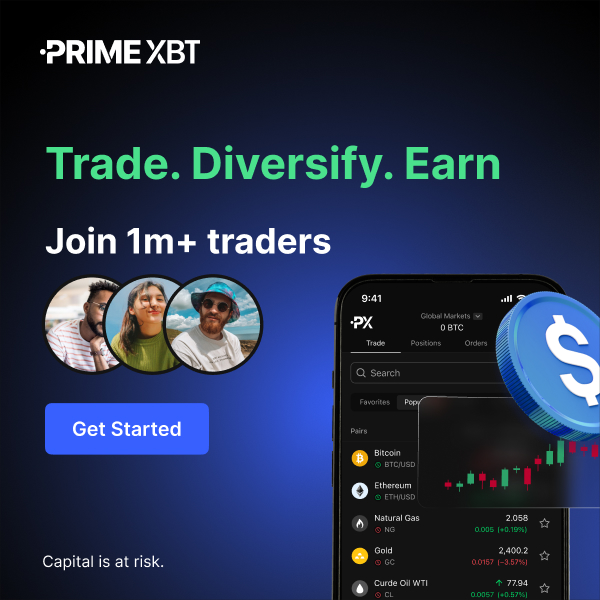 PrimeXBT Crypto Broker Opportunities For Everyone